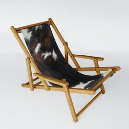 Cowhide Farmhouse Decor (photograph) Sling Chair