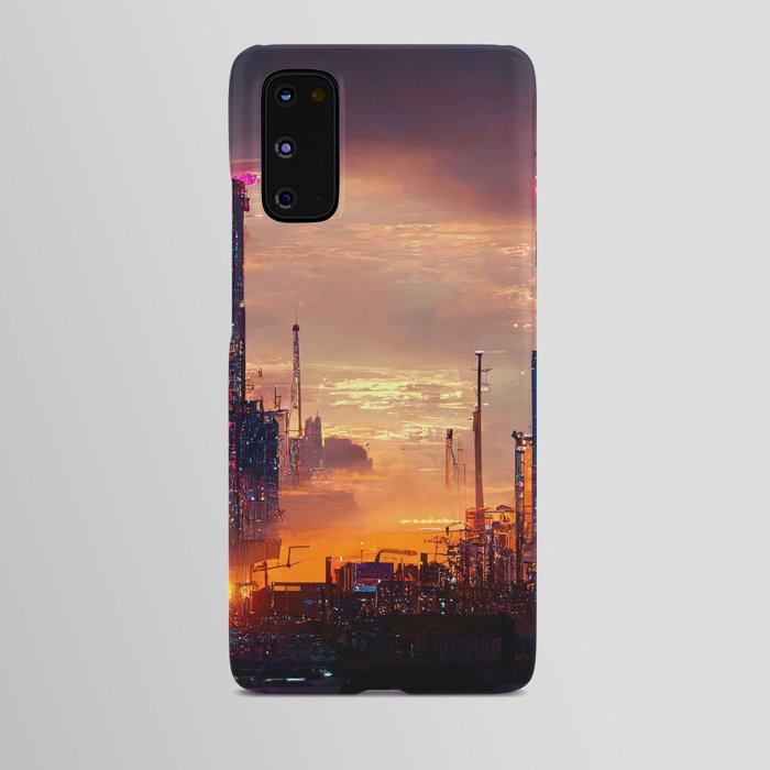Postcards from the Future - Nameless Metropolis Android Case