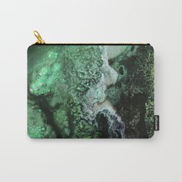 Fossil Fuels Original Abstract Painting, Contemporary Abstract Artwork Design, Abstract Painting Carry-All Pouch