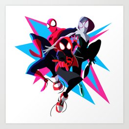 Miles Morales Art Prints For Any Decor Style Society6