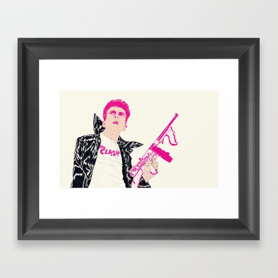 Strummer Framed Art Print