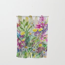 Dreaming in Colour Watercolour Painting Wall Hanging