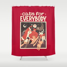 Cats for Everybody Shower Curtain
