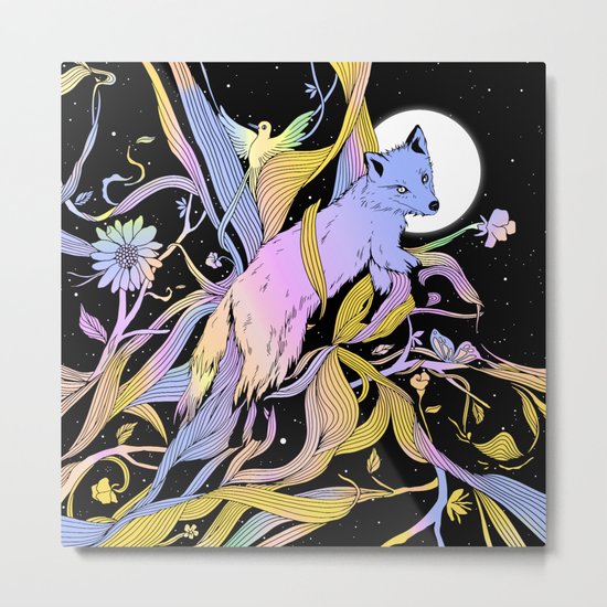 Wild Emergence Metal Print