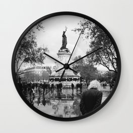 Republique Wall Clock