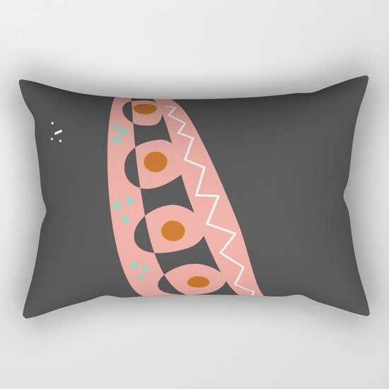 Peas print Rectangular Pillow