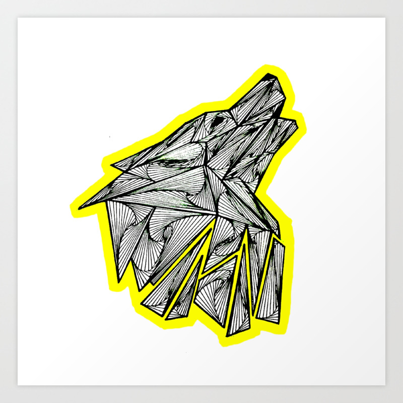 Zentangle Wolf Howl Art Print By Acidart Society6 Dibujos zentangle art zentangle drawings doodles zentangles zentangle patterns art drawings zentangle animal drawing art mandala art mandalas painting. zentangle wolf howl art print by acidart