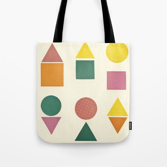 Shape Sorter Tote Bag