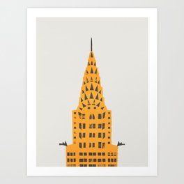 Chrysler Building New York Art Print