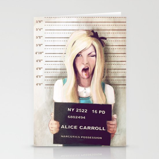 Alice Stationery Cards
