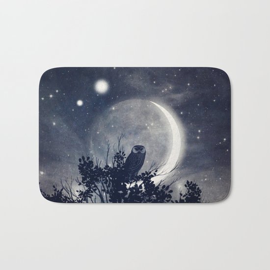 A Night With Venus and Jupiter Bath Mat