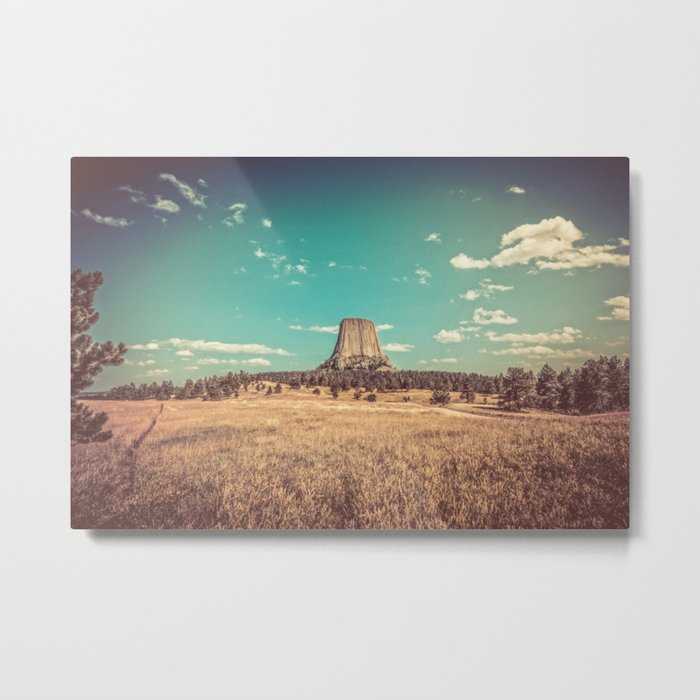 Devil's Tower National Monument Wyoming Metal Print