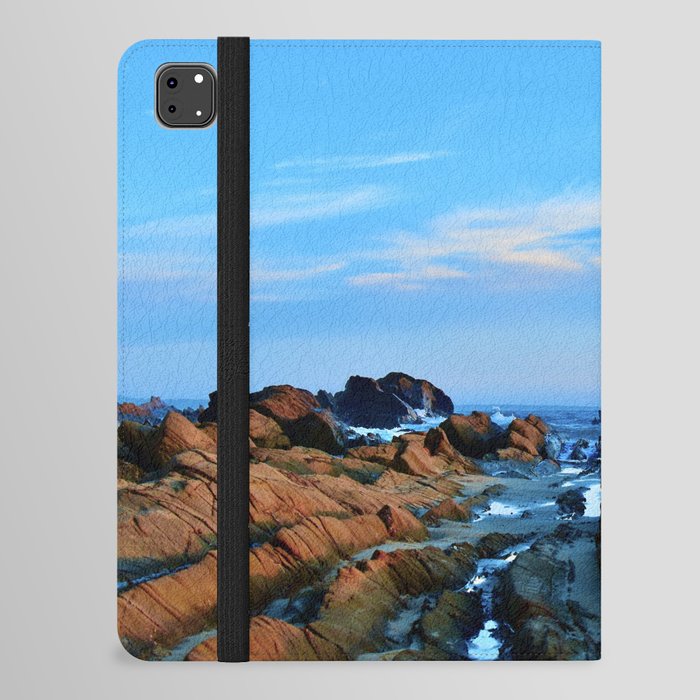 Sunrise on the rocks Bermagui iPad Folio Case