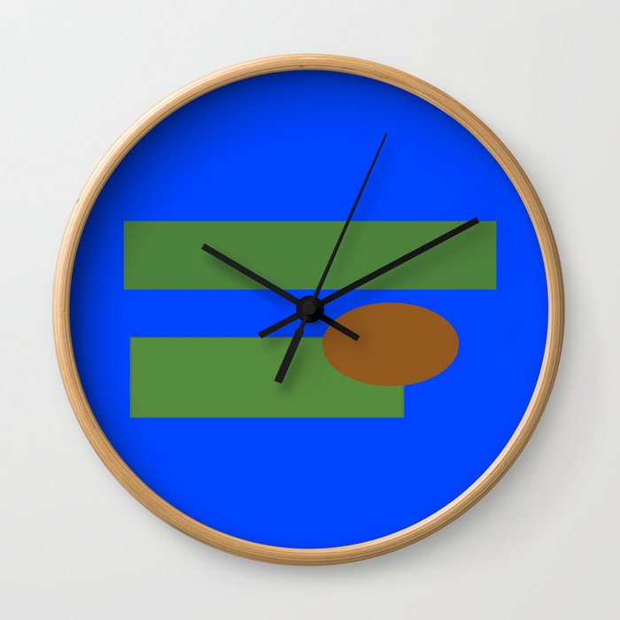 Abstract Pepe Wall Clock
