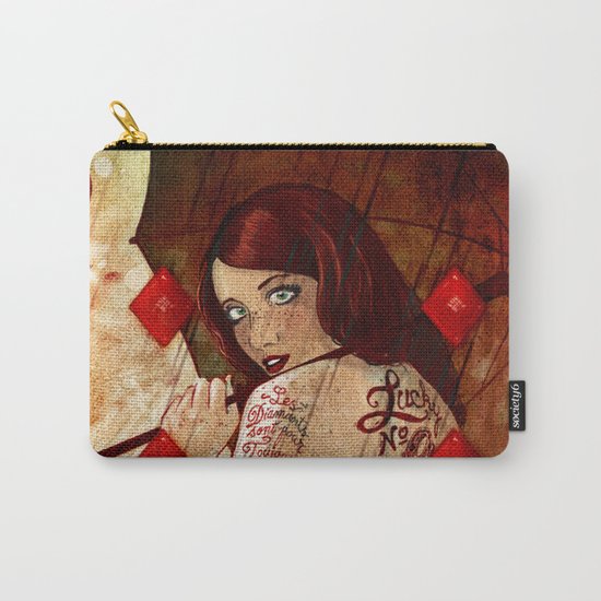 Lucky Number 9 Carry-All Pouch