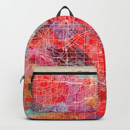 Parma map Ohio painting 2 Backpack