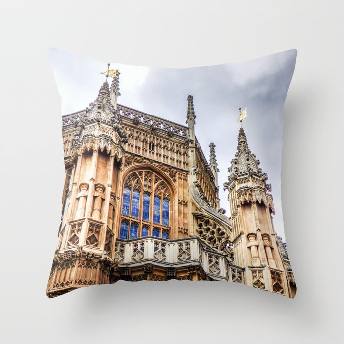 Great Britain Photography - Lady Chapel In The Center Of London Throw Pillow