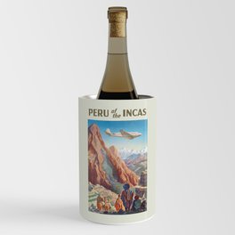 Peru of the Incas - Vintage Travel Print Wine Chiller