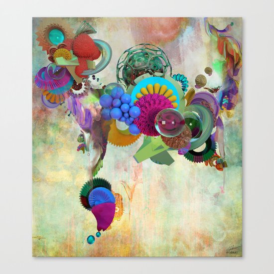 Liquid Grip Canvas Print