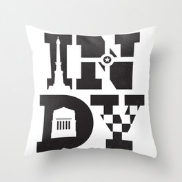 INDY Throw Pillow