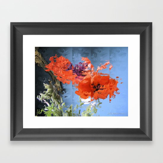 Put on Your Red Shoes and Dance the Blues Framed Art Print