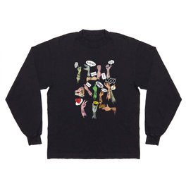 "Talk to the hand(s)" Long Sleeve T Shirt