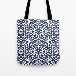 Blue Portuguese Pattern Tote Bag