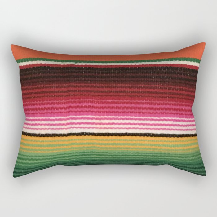 BEAUTIFUL MEXICAN SERAPE Rectangular Pillow