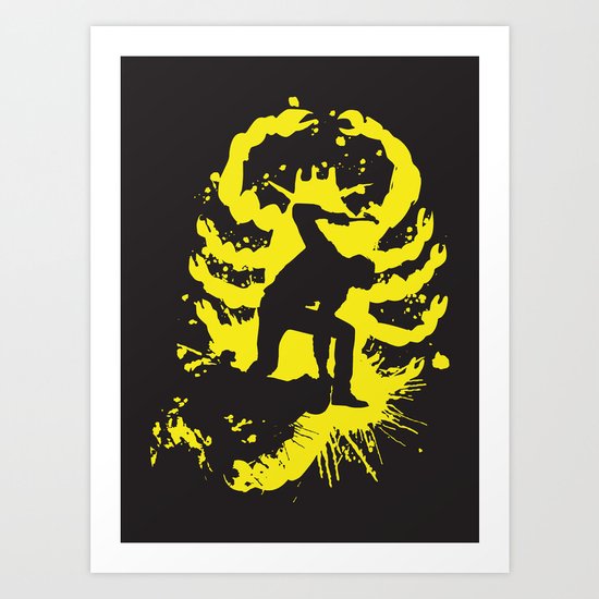 My Hands are dirty Art Print