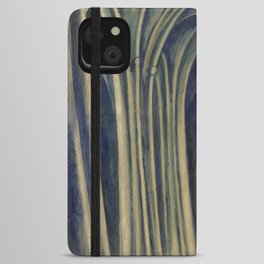 Robert Delaunay - Saint-Séverin No. 3. iPhone Wallet Case