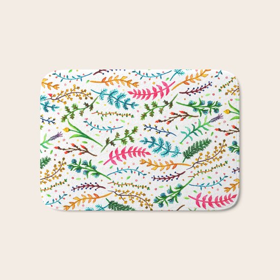 Foliage Bath Mat