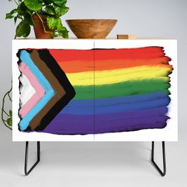 Queer flag Credenza