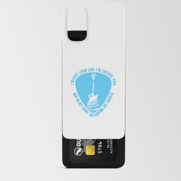 I Might Look Like I'm Listening to You Music Guitar Android Card Case