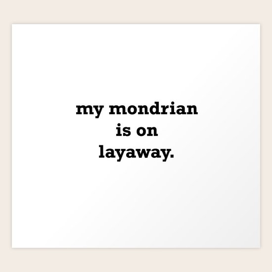 Nouveau Riche Art Print