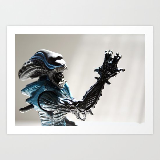 Mr. Alien, Alien Movie Toy Art Print
