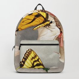 Ruby-throated Hummingbirds & Butterfly Portrait Backpack