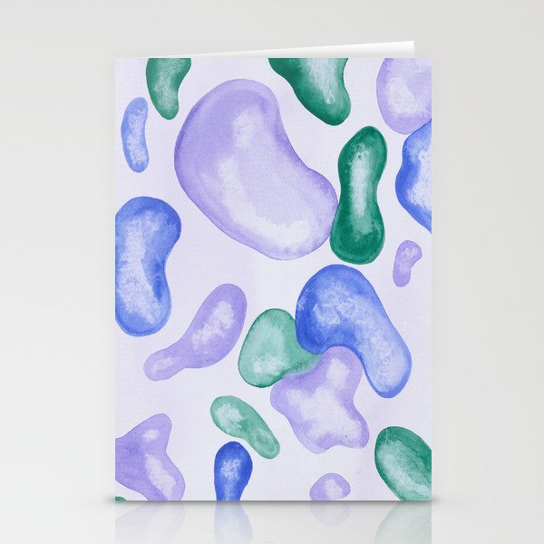 purple ones Stationery Cards