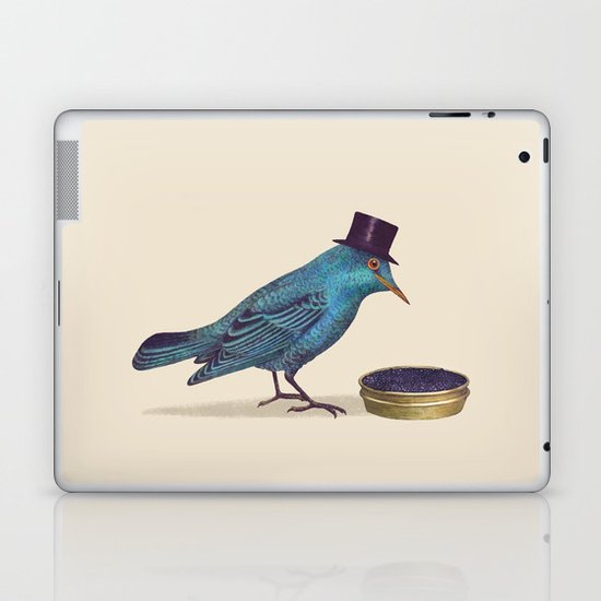 Gentlebirds Prefer Caviar Laptop & iPad Skin