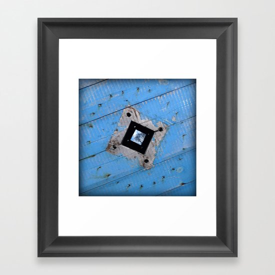 Industrial Blues Framed Art Print