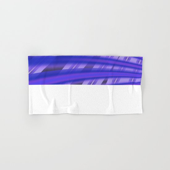 Fractal Play in Purplicious Hand & Bath Towel