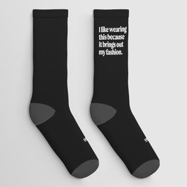 Brings Out My Fashion — Midnight Socks