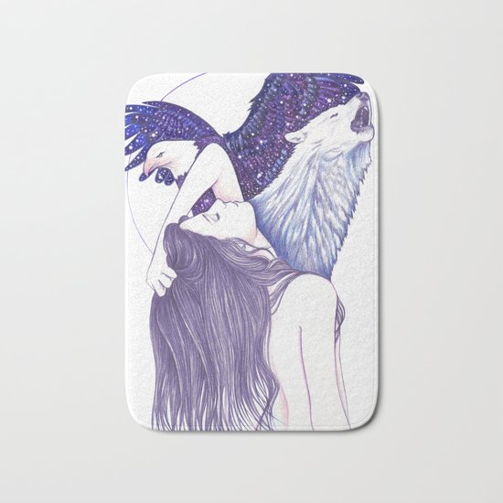 Wings Of An Eagle Bath Mat