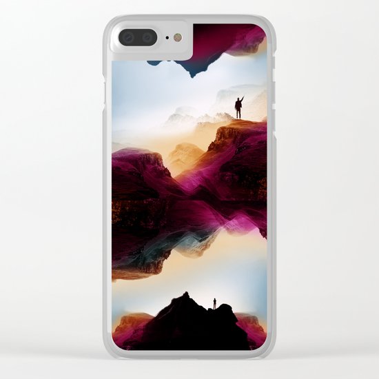 Learning from the past Clear iPhone Case