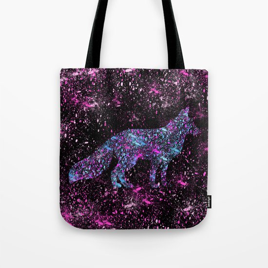 Cosmic Fox Tote Bag