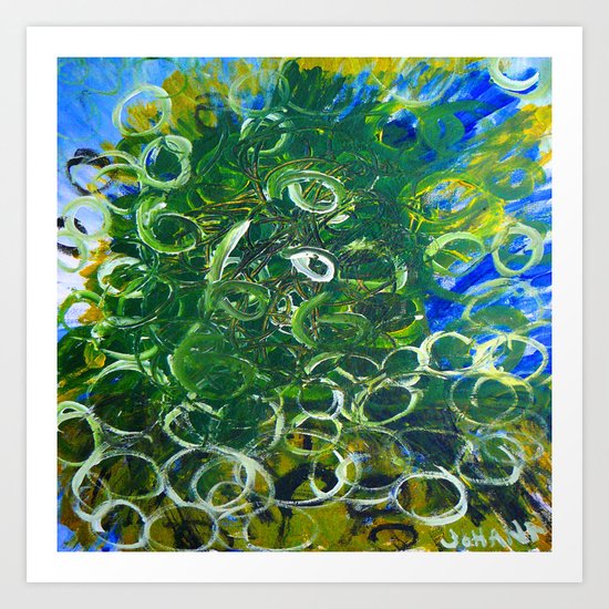 e g z p r e s h u n y s t Art Print