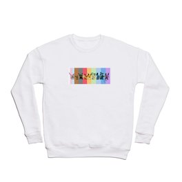 Rainbow of evolution Crewneck Sweatshirt