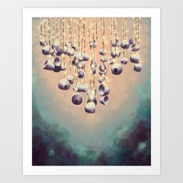 Tea Light Art Print