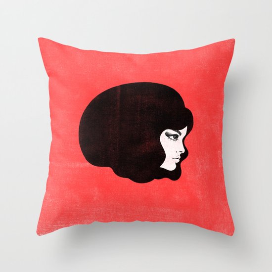 60s Throw Pillow