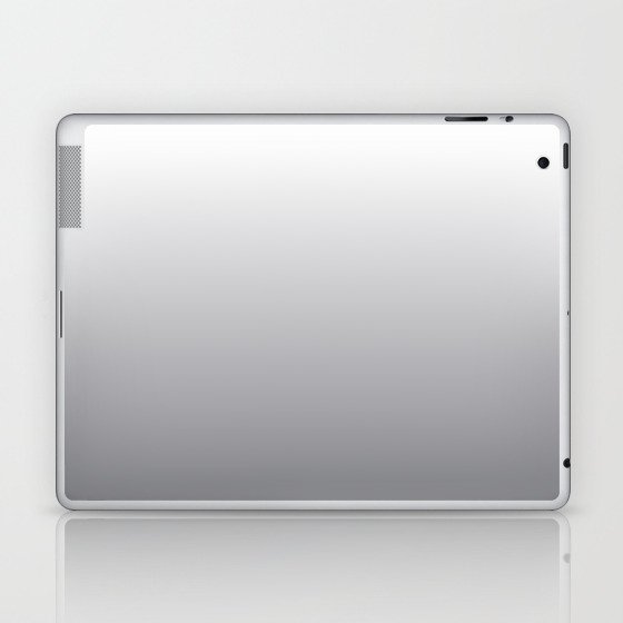 OMBRE ASH GRAY  Laptop & iPad Skin