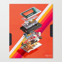 Walkman Canvas Print